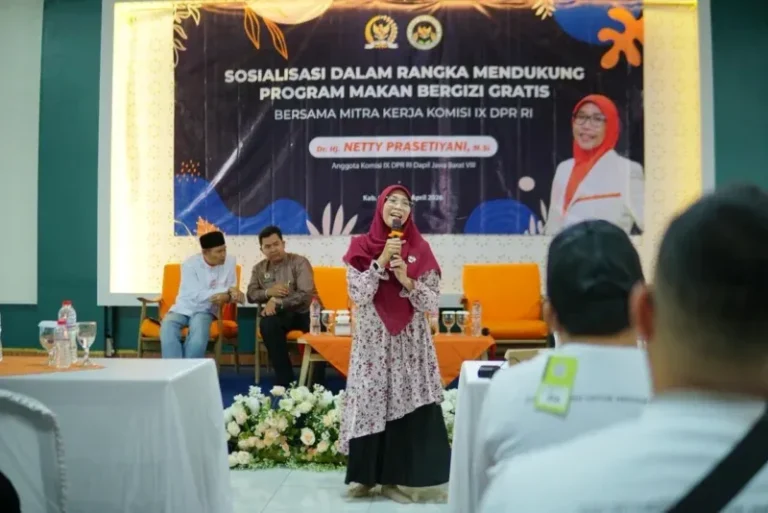 Sosialisasikan Program MBG, Netty Prasetiyani Bicara Investasi Jangka Panjang Bangsa Indonesia