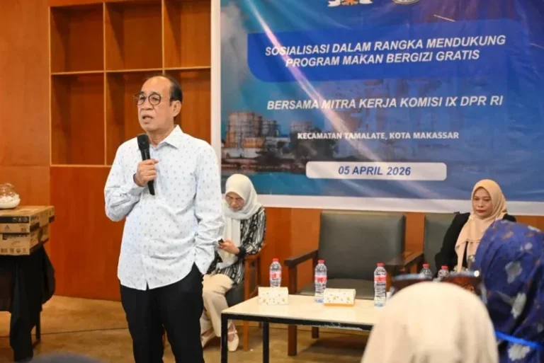 Gencar Sosialisasi Program MBG di Makassar, Ashabul Kahfi Tegaskan Langkah Strategis Pemerintah Lahirkan Generasi Emas