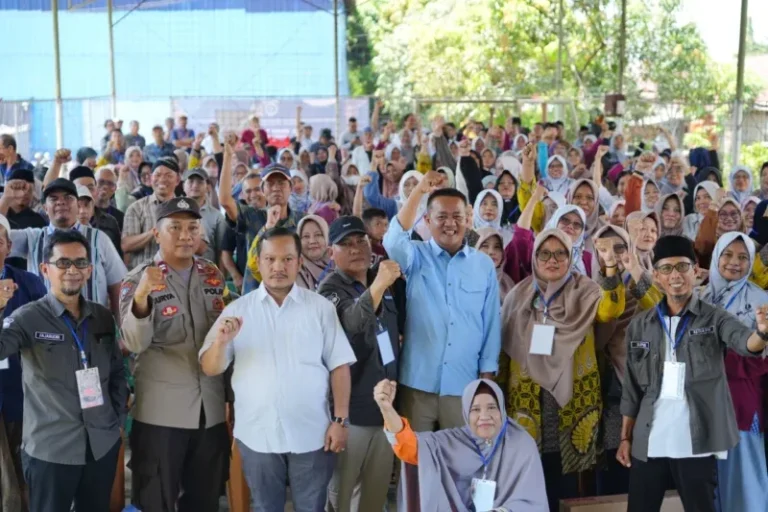 Sosialisasi Program MBG di Desa Sukasaril Bekasi, DPR RI Tekankan Pentingnya Budaya Makan Sehat Sejak Dini